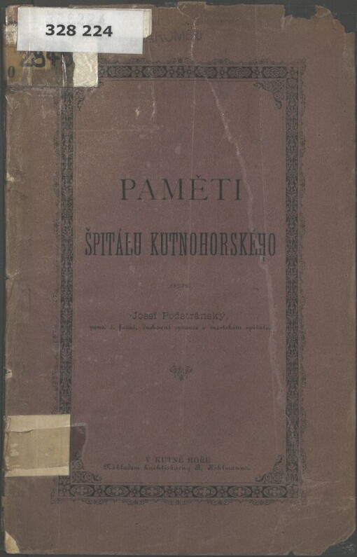 Paměti špitálu Kutnohorského