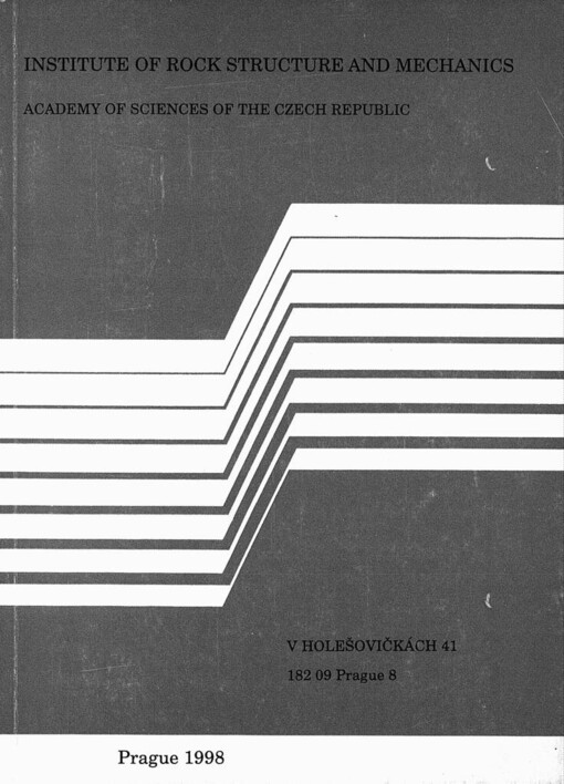 Institute of Rock Structure and Mechanics. Academy of Sciences of the Czech Republic