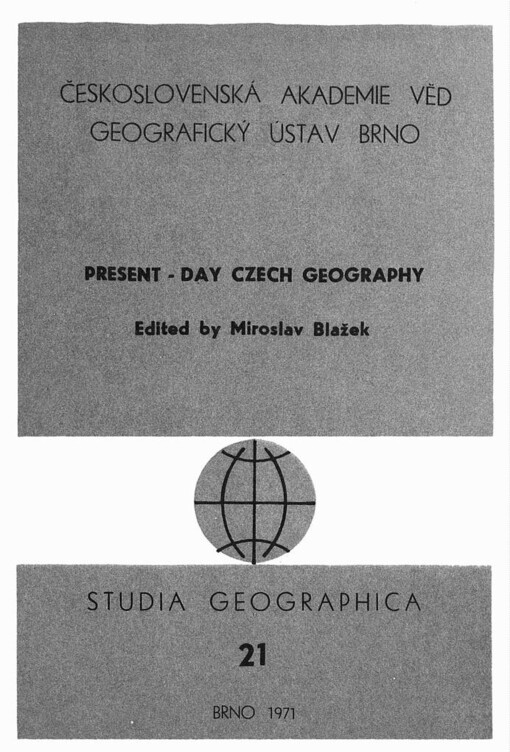Present-day Czech geography