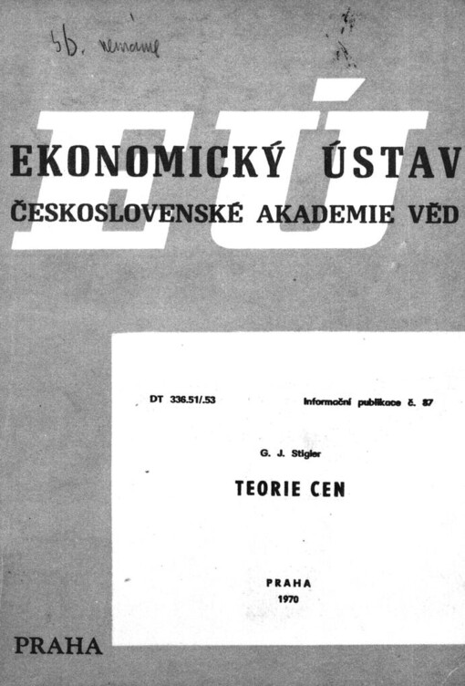 Teorie cen