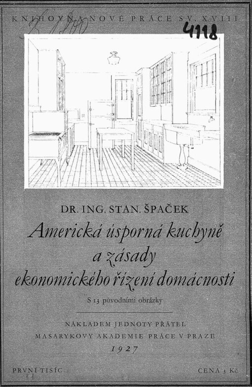 Americká úsporná kuchyně a zásady ekonomického řízení domácnosti