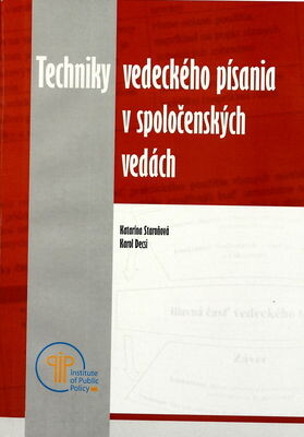Techniky vedeckého písania v spoločenských vedách
