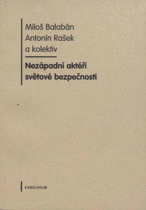 Nezápadní aktéři světové bezpečnosti