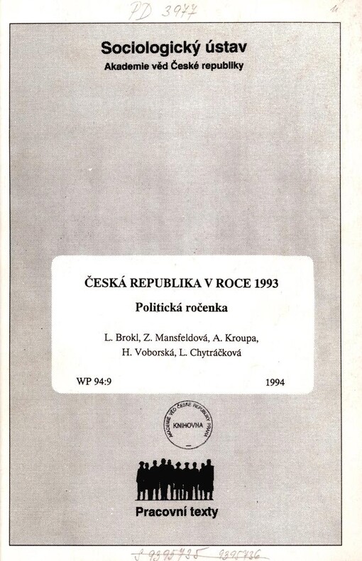 Česká republika v roce 1993: politická ročenka