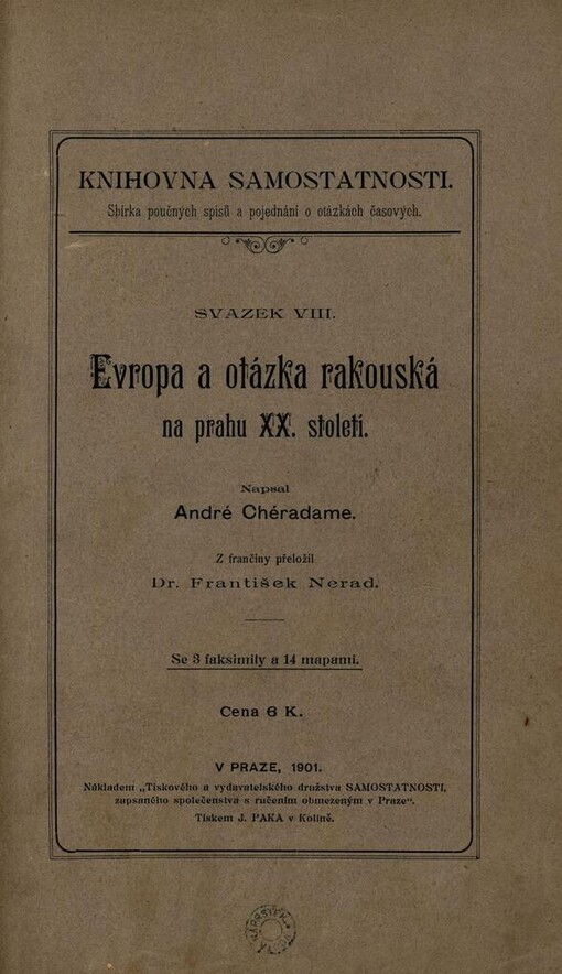 Evropa a otázka rakouská na prahu XX. století
