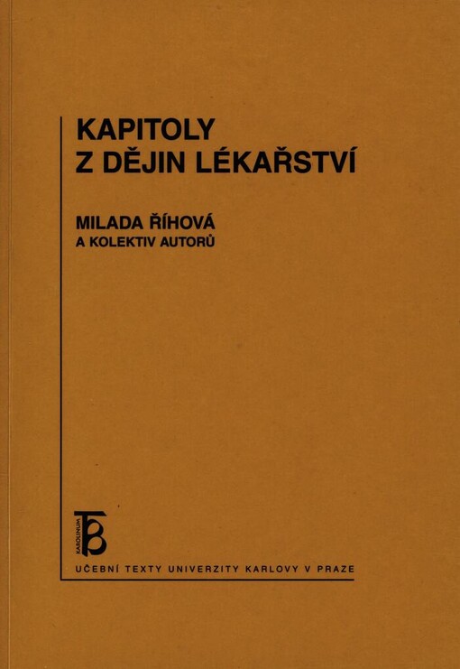 Kapitoly z dějin lékařství
