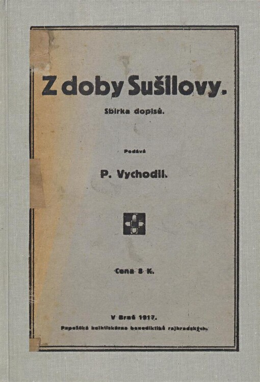 Z doby Sušilovy: sbírka dopisů