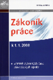 Zákoník práce : k 1.1.2008