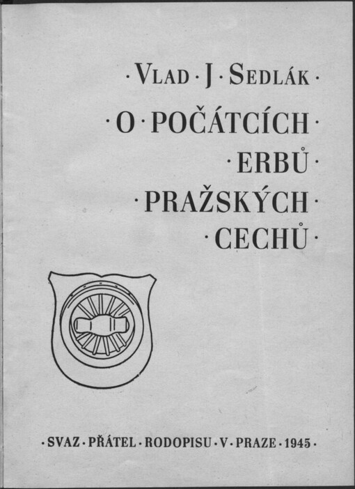 O počátcích erbů pražských cechů