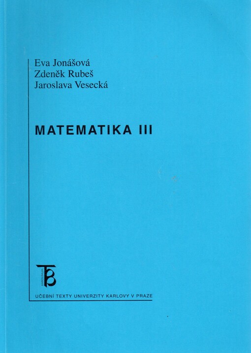 Matematika III