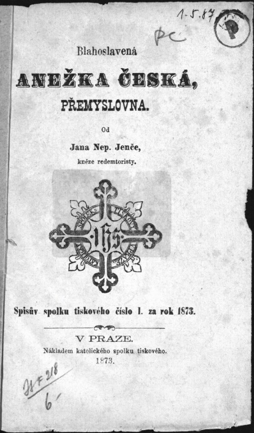 Blahoslavená Anežka Česká, Přemyslovna