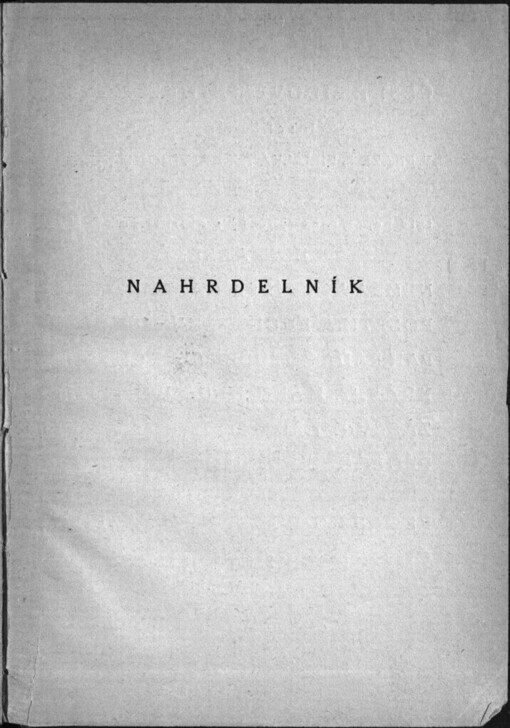 Náhrdelník: detektivní komedie o 1 aktu