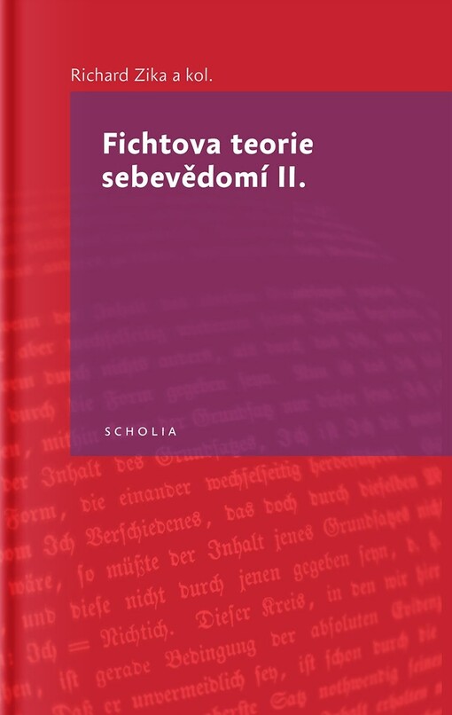 Fichtova teorie sebevědomí II