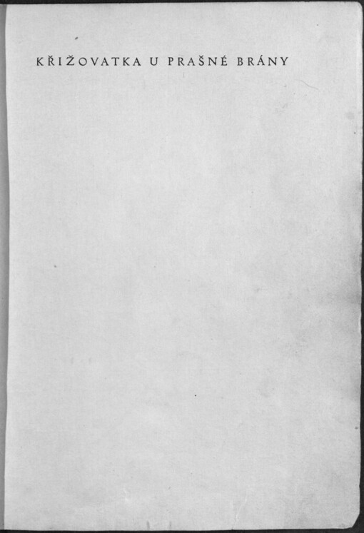 Křižovatka u Prašné brány