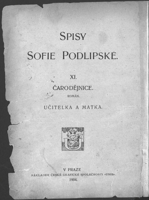 Čarodějnice :román ; Učitelka a matka