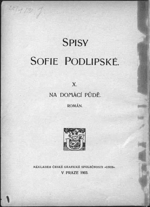 Na domácí půdě: román