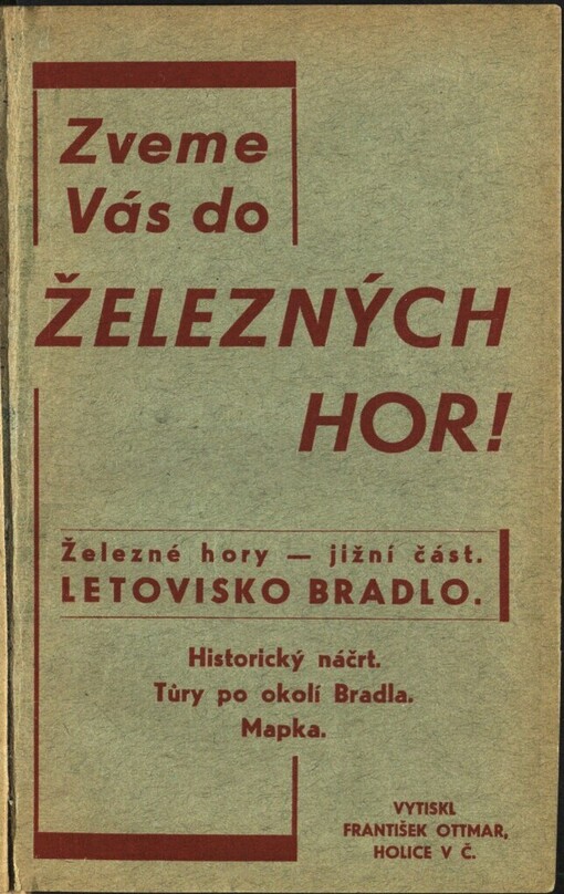 Železné hory - jižní část: Turistický průvodce