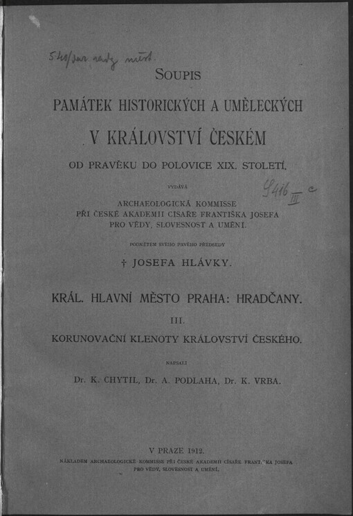 Korunovační klenoty království Českého