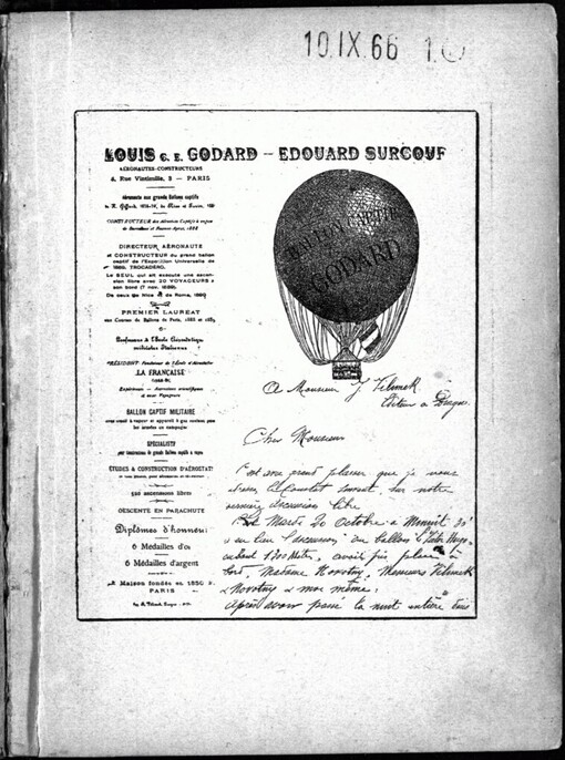 Z Prahy k Baltickému moři v balonu