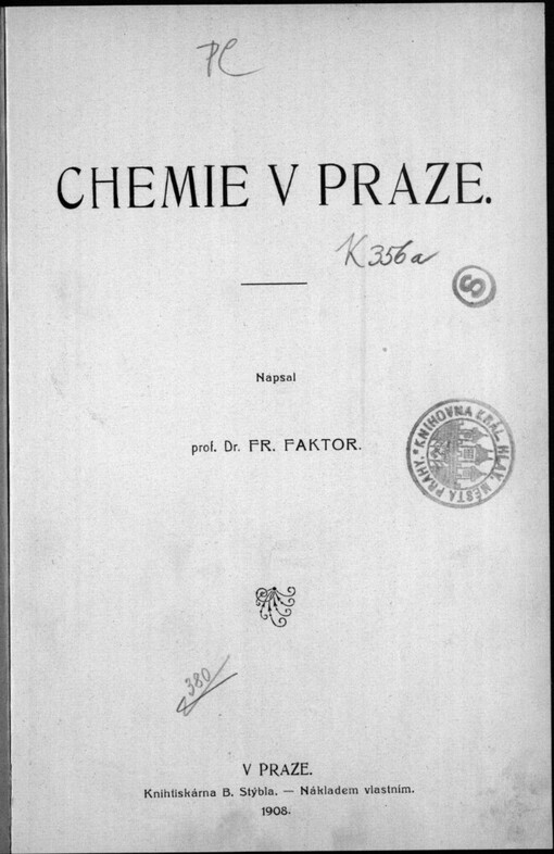 Chemie v Praze