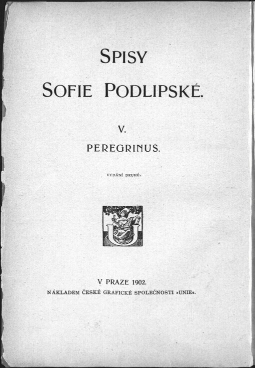 Peregrinus: životopisný román