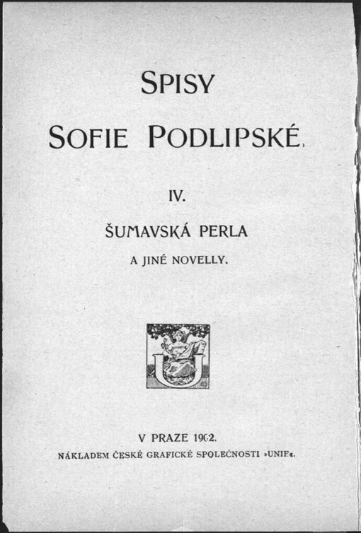 Šumavská perla a jiné novelly