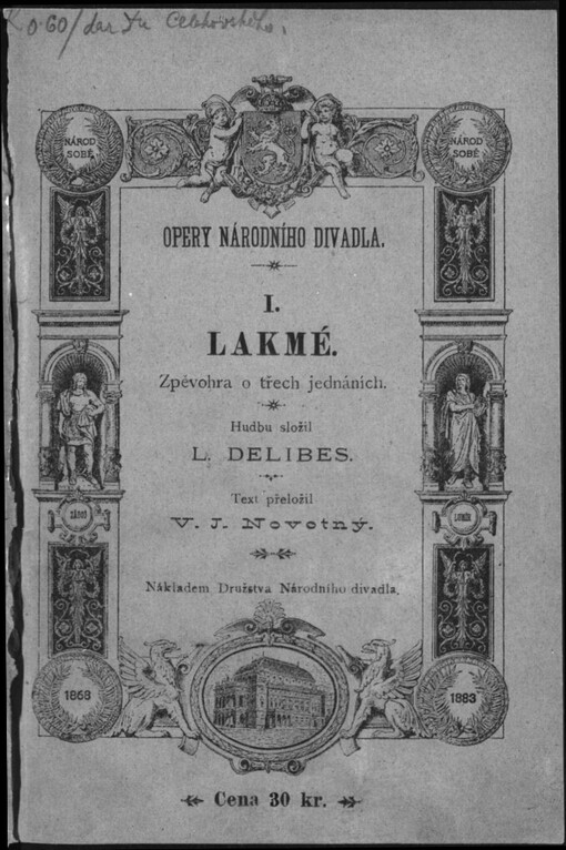 Lakmé: zpěvohra o třech jednáních