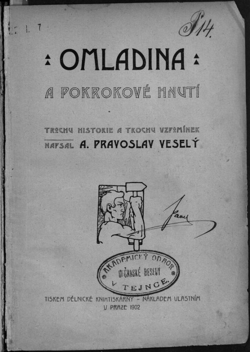 Omladina a pokrokové hnutí: Trochu historie a trochu vzpomínek