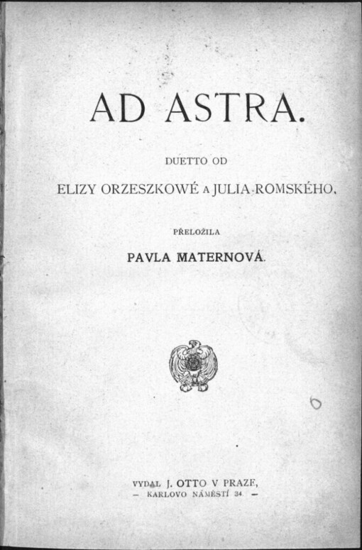 Ad astra: duetto
