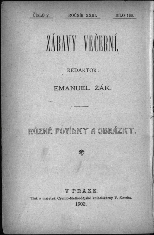 Různé povídky a obrázky
