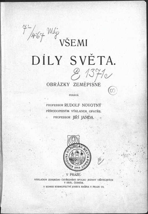 Všemi díly světa: Obrázky zeměpisné