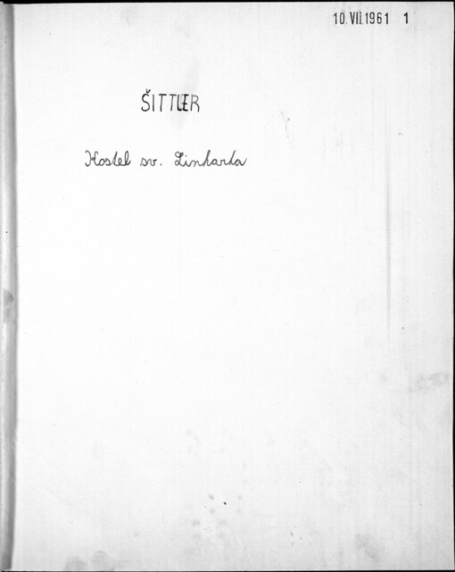 Kostel sv. Linharta a dům U černého orla na Starém městě pražském: zvláštní otisk ze zpráv Památkového sboru hlavního města Prahy 1931, sv. 9