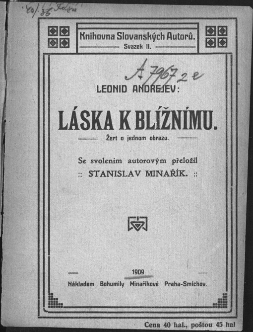 Láska k bližnímu: žert o jednom obrazu