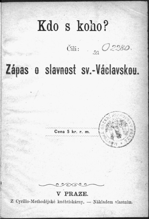 Kdo s koho?: Čili: Zápas o slavnost sv.-Václavskou