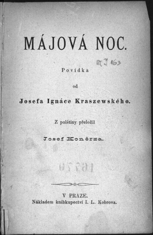 Májová noc: povídka