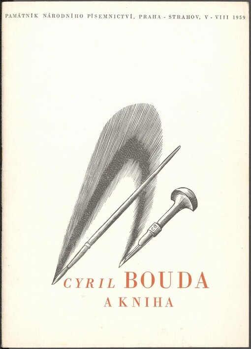 Cyril Bouda a kniha: výstava knižní tvorby