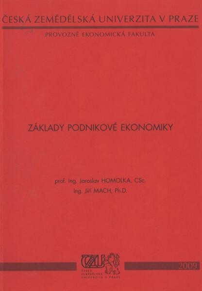 Základy podnikové ekonomiky