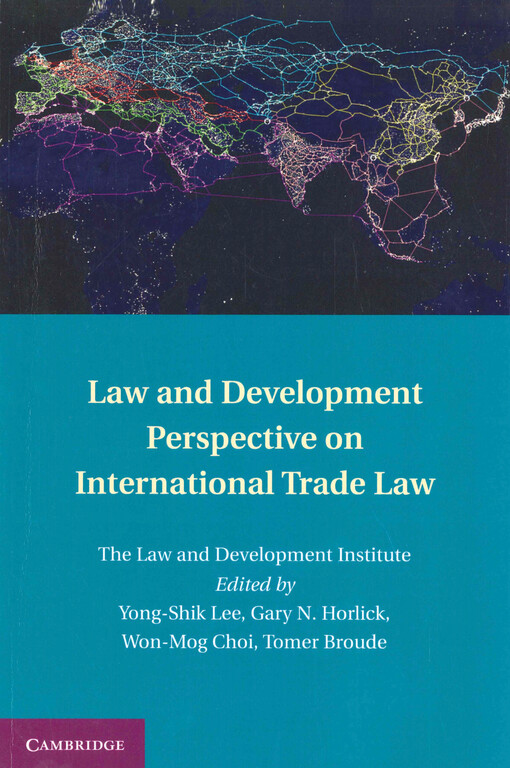 Law and development perspective on international trade law