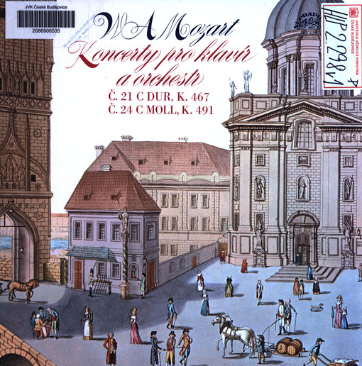 Koncerty pro klavír a orchestr č. 21 C-DUR, K. 467 ; č. 24 c-moll, K. 491