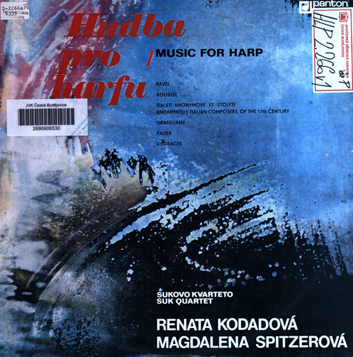 Hudba pro harfu Ravel Roussel ; Italští anonymové 17. století ; Grandjany ; Pauer ; Dvořáček