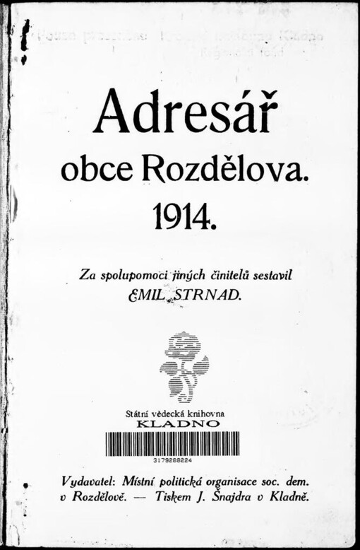 Adresář obce Rozdělova