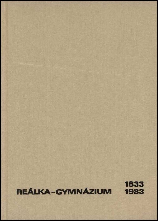 150 let od založení reálky v Rakovníku: 1833-1983 : sborník