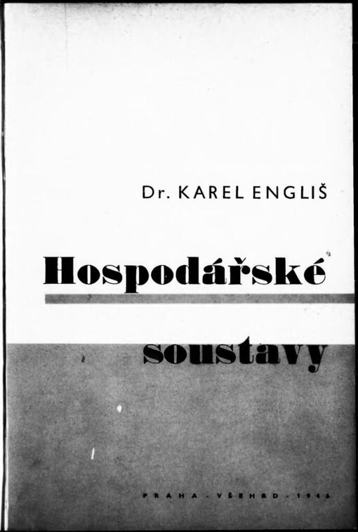 Hospodářské soustavy