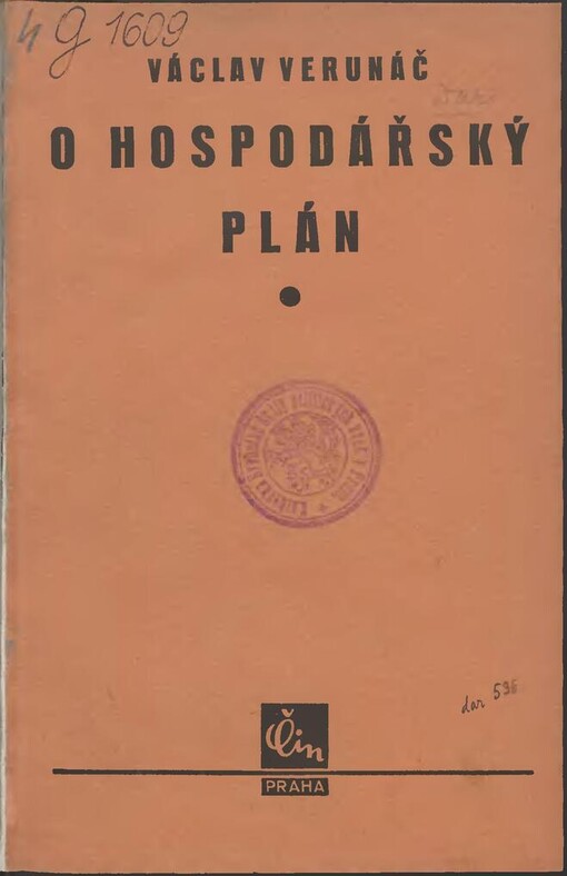 O hospodářský plán