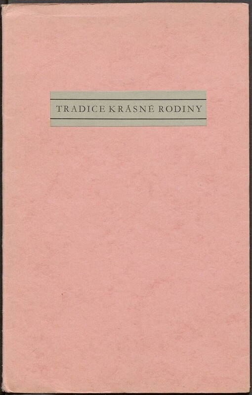 Tradice krásné rodiny