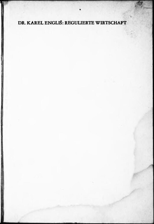 Regulierte Wirtschaft