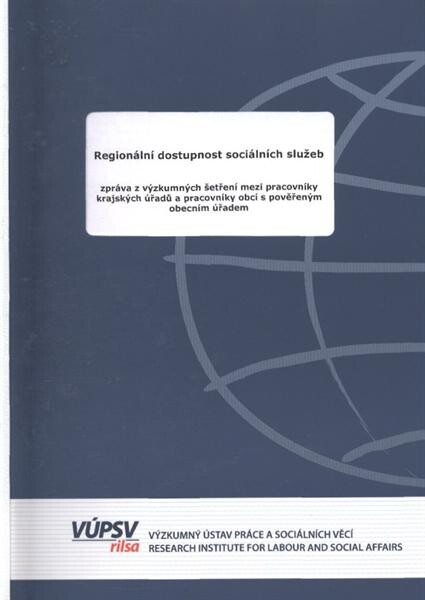 Regionální dostupnost sociálních služeb 