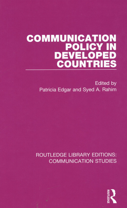 Communication policy in developed countries