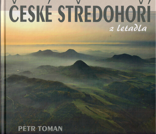 České středohoří z letadla