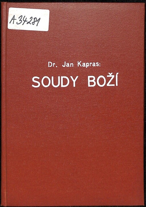 Soudy boží vodou a ohněm v českém právu